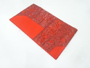 未使用品　壁画模様織出し袋帯